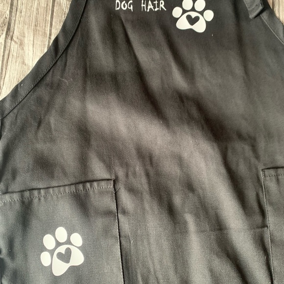 The Secret Ingredient Is Dog Hair Kitchen Apron - Picture 4 of 4